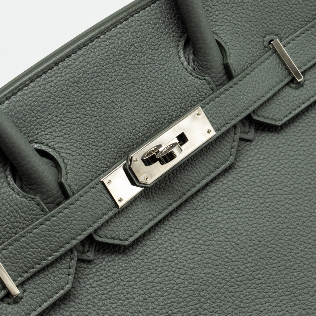 HERMES BIRKIN 30 TOGO VERT AMANDE SHW