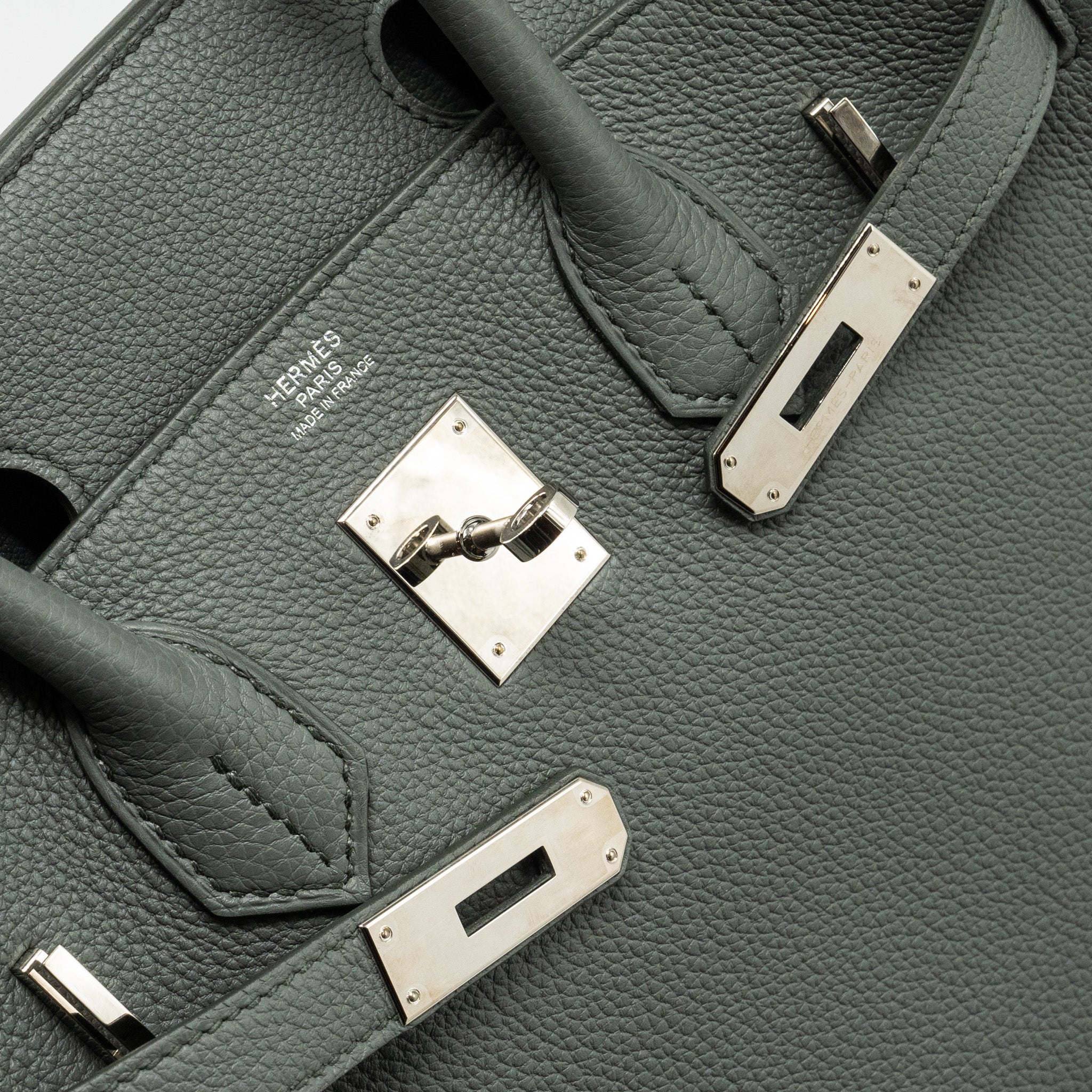 HERMES BIRKIN 30 TOGO VERT AMANDE SHW