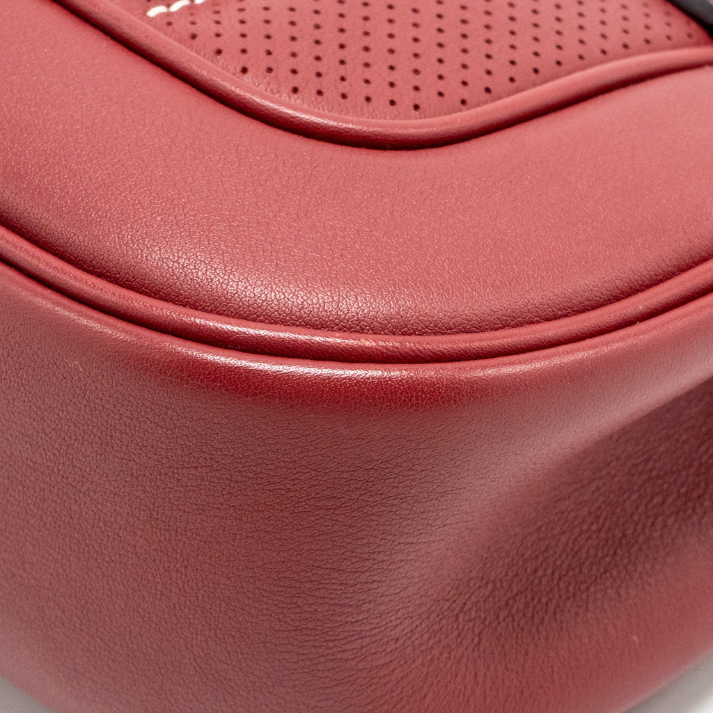 Hermes Berline Mini Swift K1 Rouge Grenat SHW