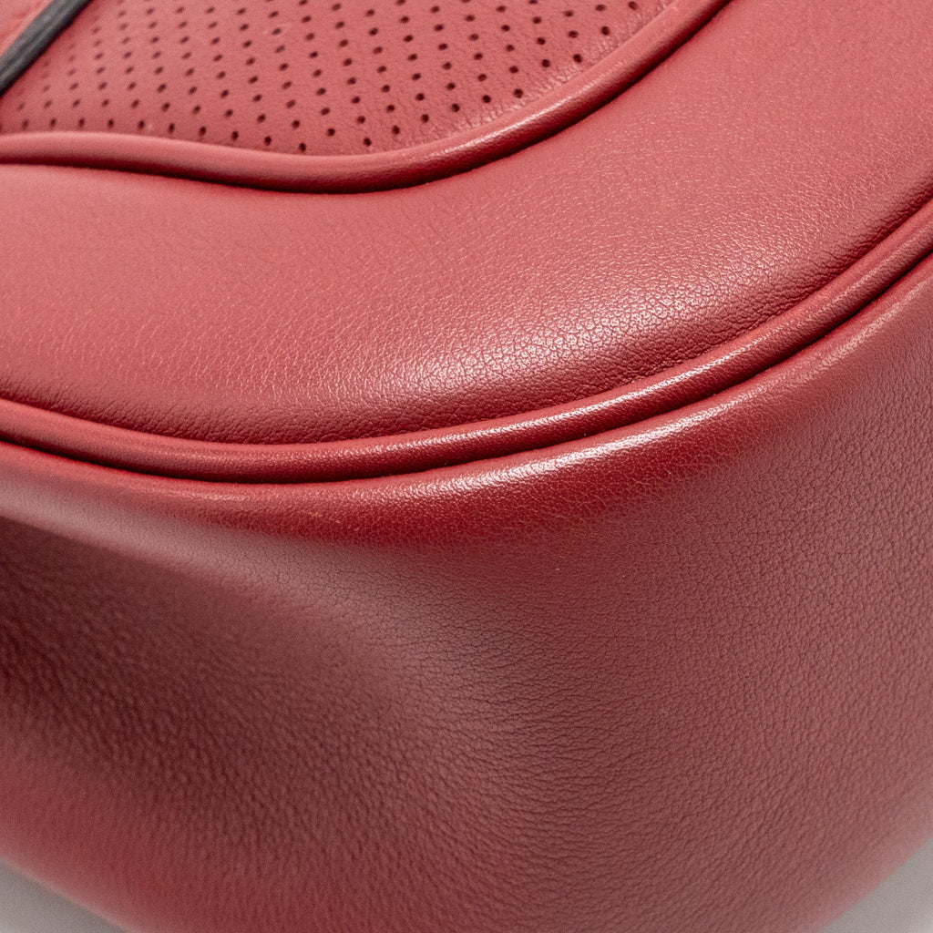Hermes Berline Mini Swift K1 Rouge Grenat SHW