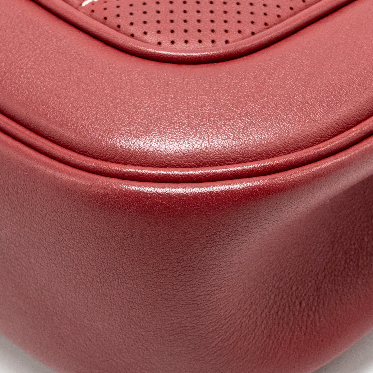 Hermes Berline Mini Swift K1 Rouge Grenat SHW