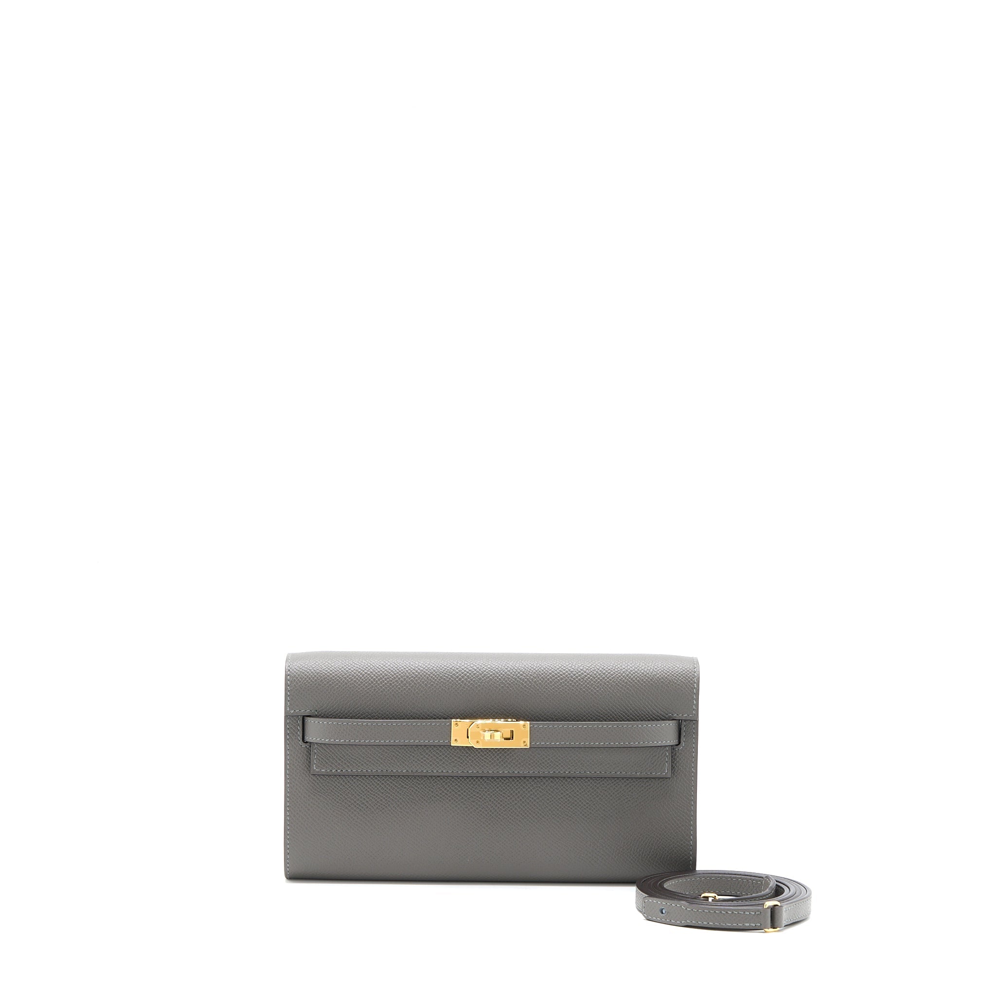 HERMES KELLY TO GO EPSOM 0L GRIS MEYER GHW