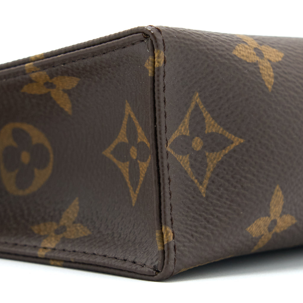 LOUIS VUITTON TOILETRY POCHETTE 19 MONOGRAM CANVAS GHW