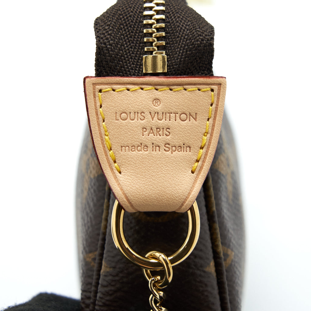 LOUIS VUITTON MINI POCHETTE MONOGRAM CANVAS YEAR 2020