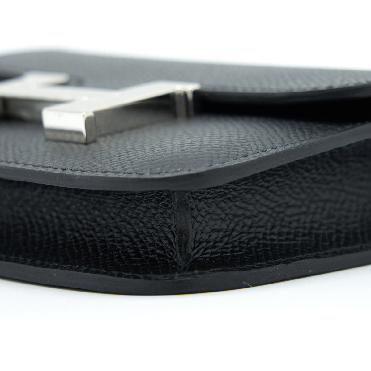 Hermes Constance Slim Epsom Black SHW