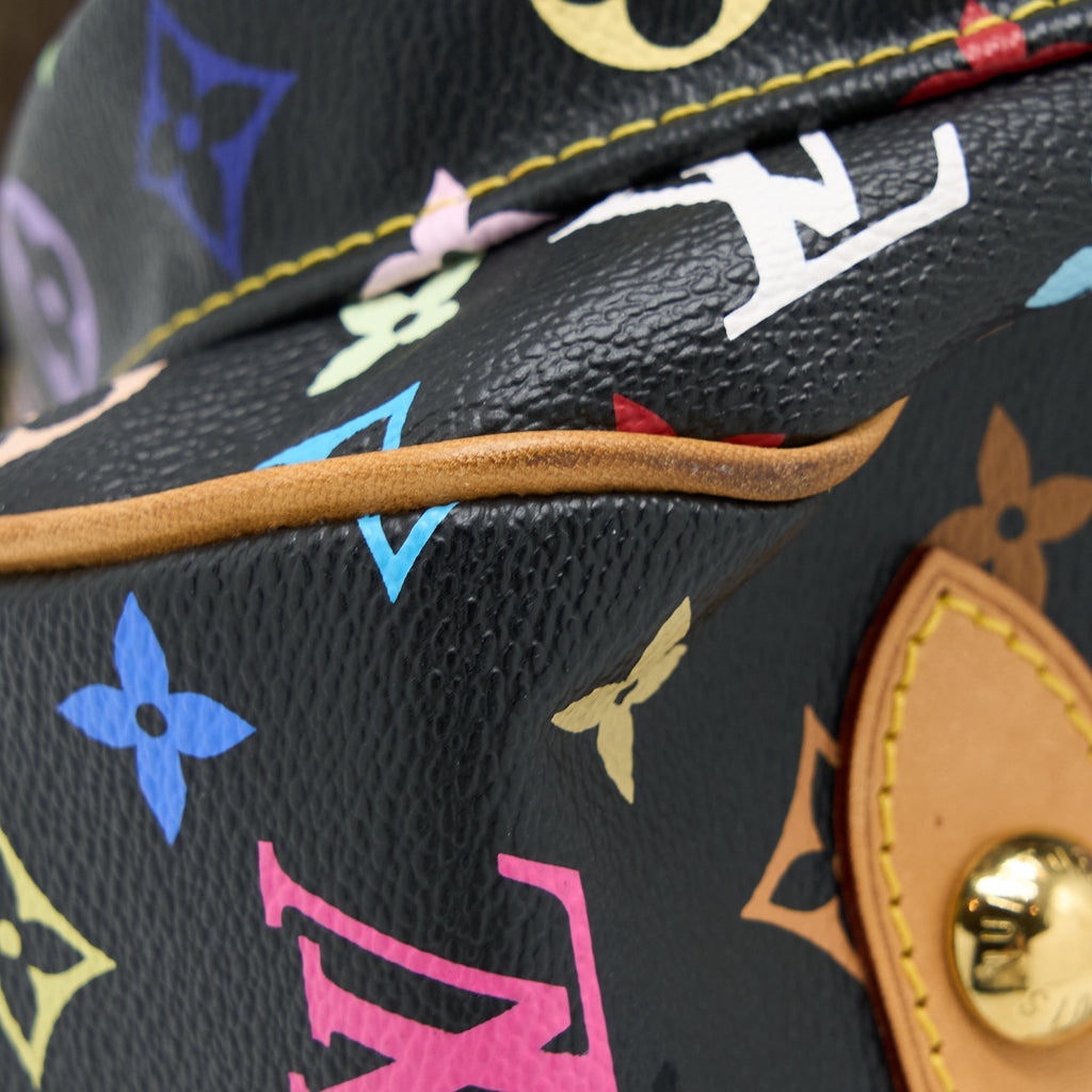 LOUIS VUITTON RITA BAG MULTICOLOUR MONOGRAM CANVAS BLACK GHW