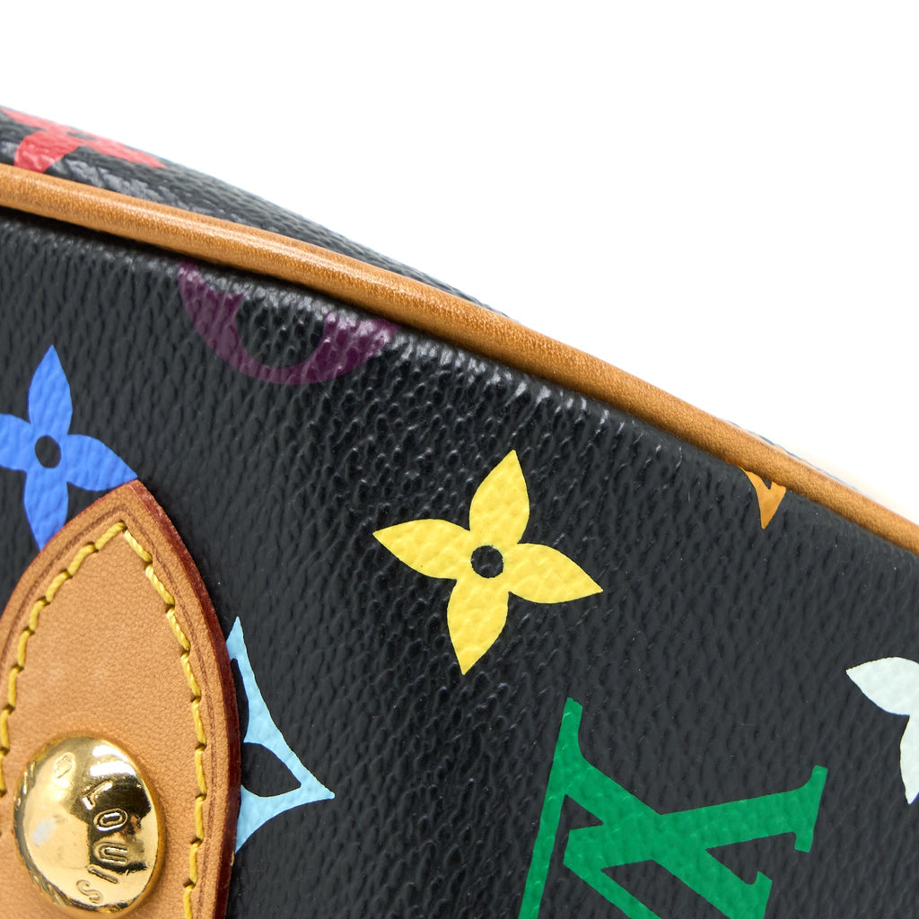 LOUIS VUITTON RITA BAG MULTICOLOUR MONOGRAM CANVAS BLACK GHW