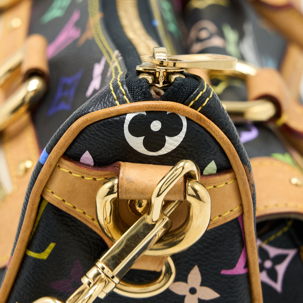 LOUIS VUITTON RITA BAG MULTICOLOUR MONOGRAM CANVAS BLACK GHW