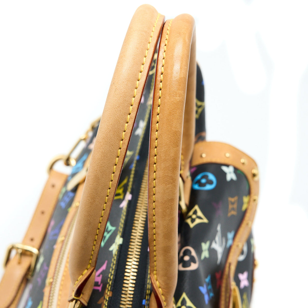 LOUIS VUITTON RITA BAG MULTICOLOUR MONOGRAM CANVAS BLACK GHW