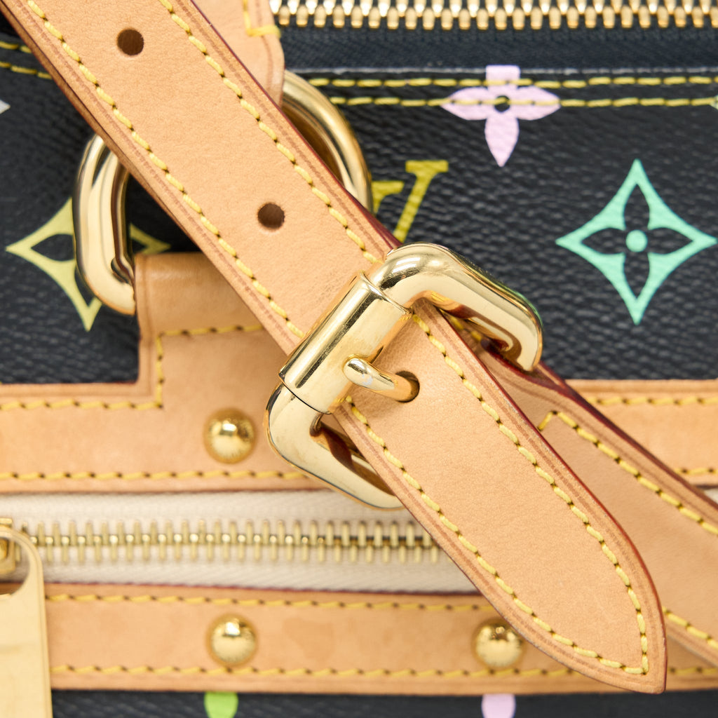 LOUIS VUITTON RITA BAG MULTICOLOUR MONOGRAM CANVAS BLACK GHW