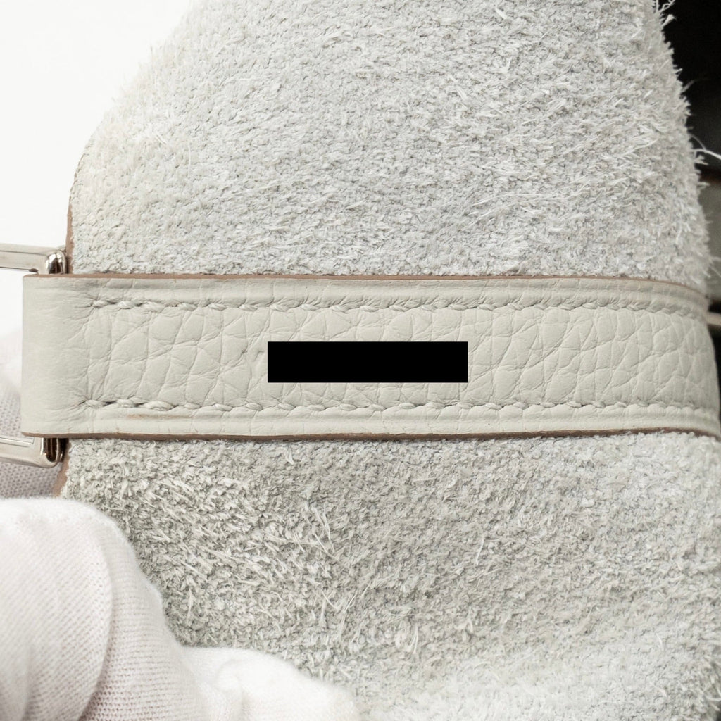 HERMES PICOTIN 22 LOCK BAG CLEMENCE 80 GRIS PERLE SHW