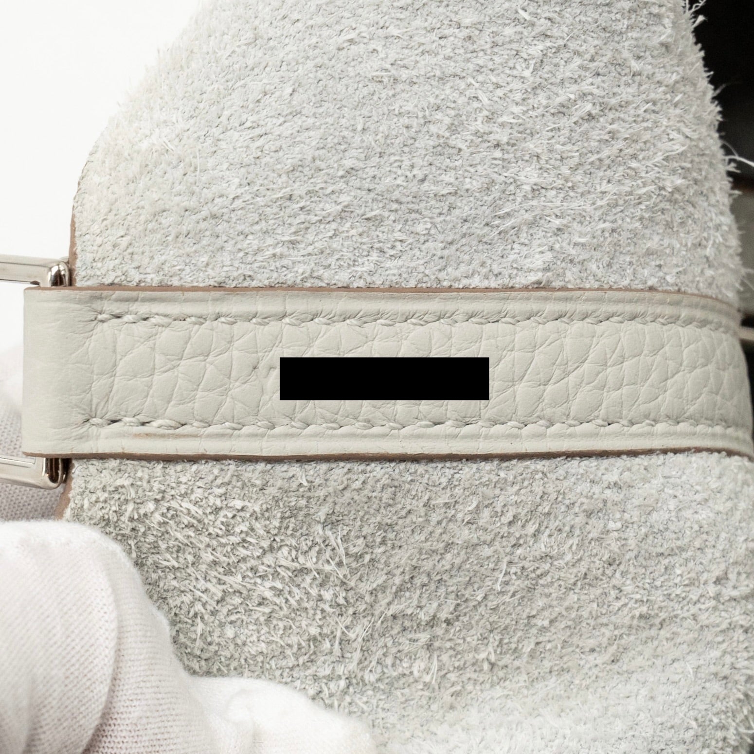 HERMES PICOTIN 22 LOCK BAG CLEMENCE 80 GRIS PERLE SHW