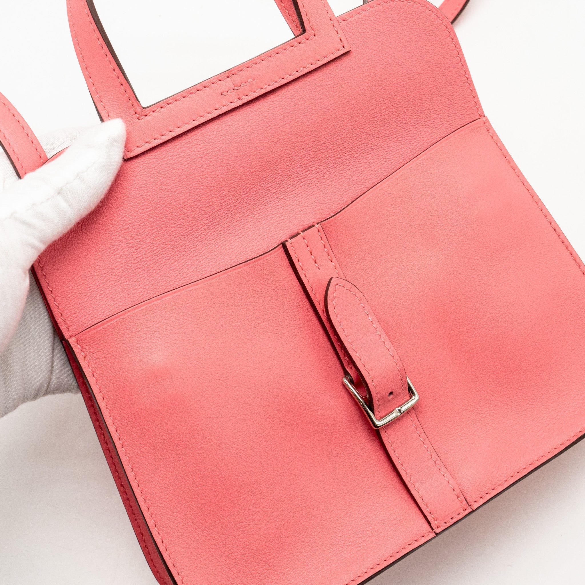 HERMES MINI HALZAN 22 SWIFT ROSE AZALEE SHW