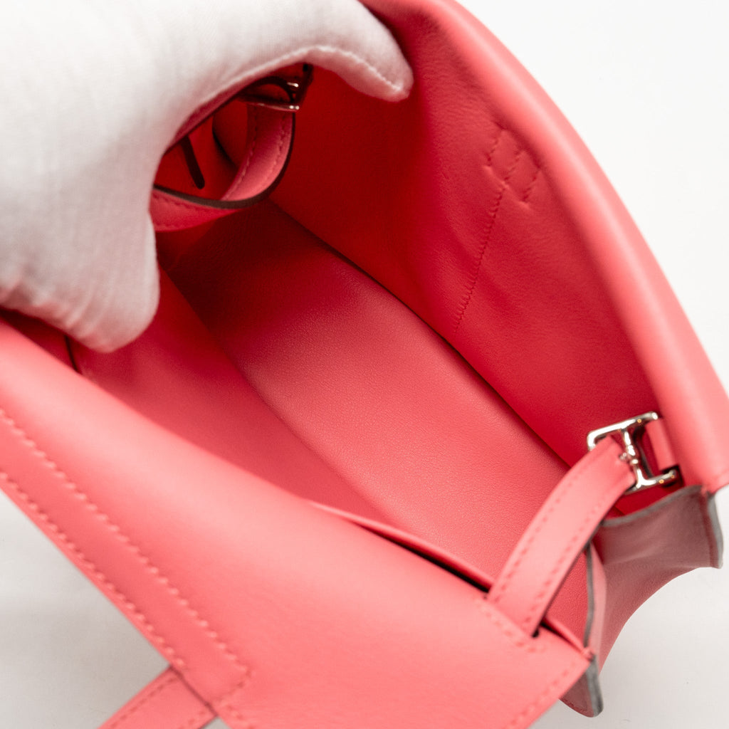 HERMES MINI HALZAN 22 SWIFT ROSE AZALEE SHW