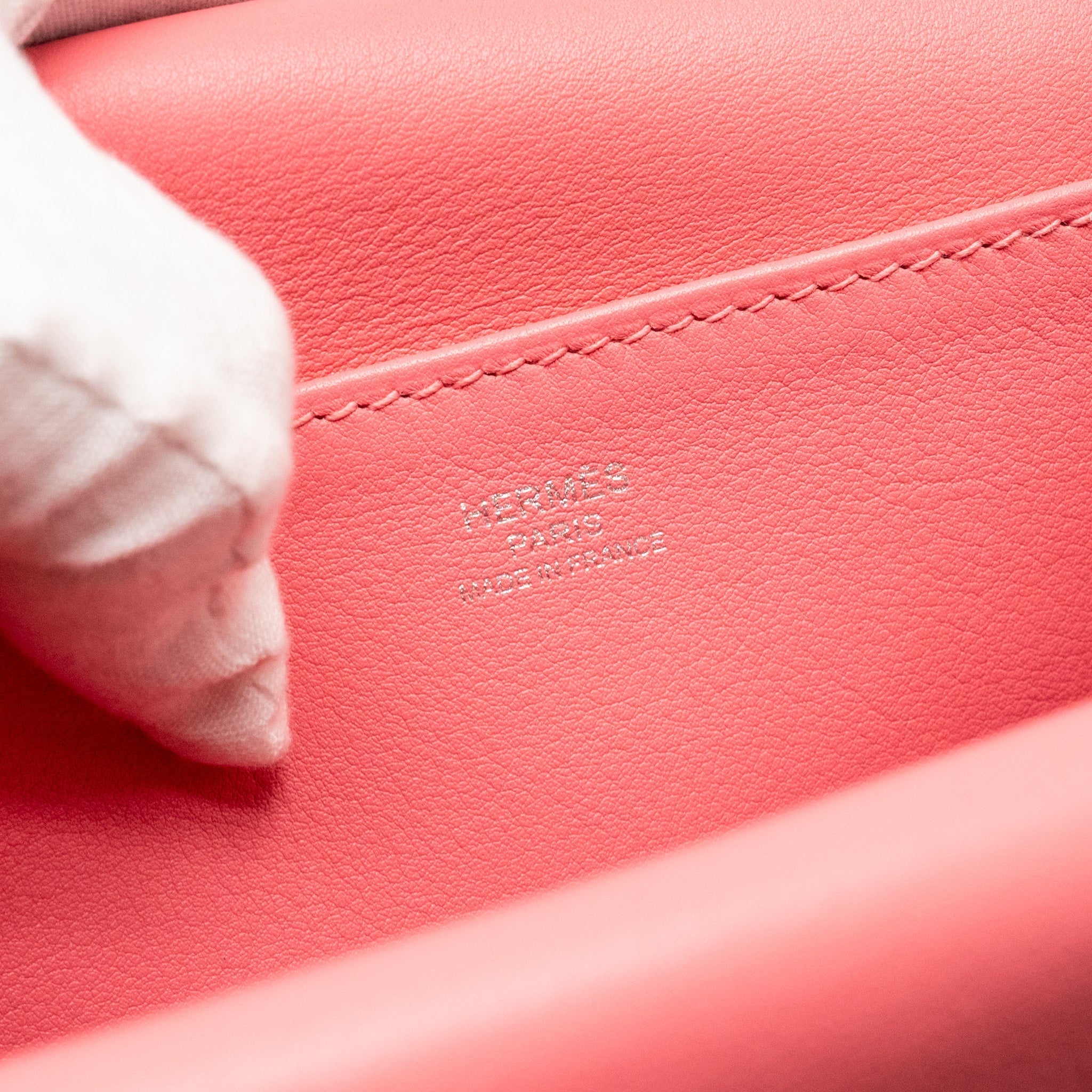 HERMES MINI HALZAN 22 SWIFT ROSE AZALEE SHW