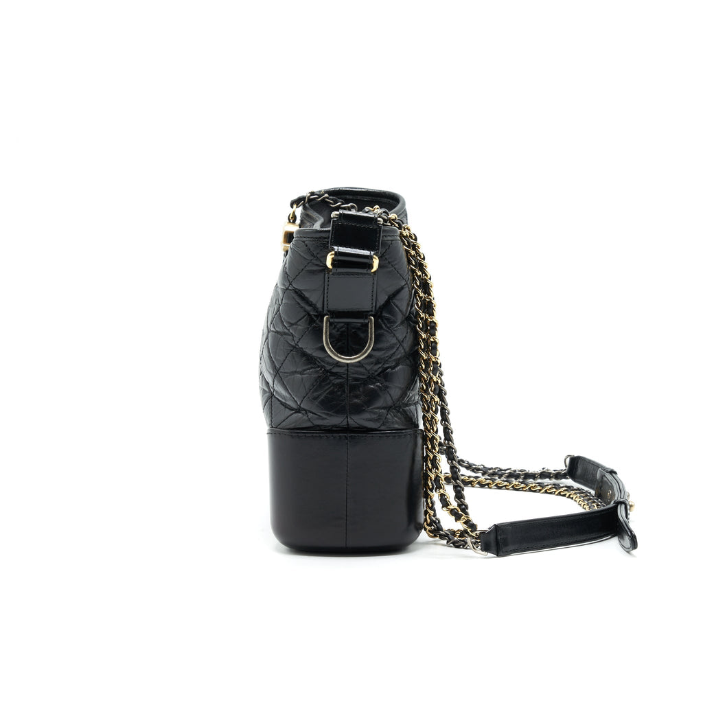 CHANEL LARGE GABRIELLE HOBO BAG BLACK