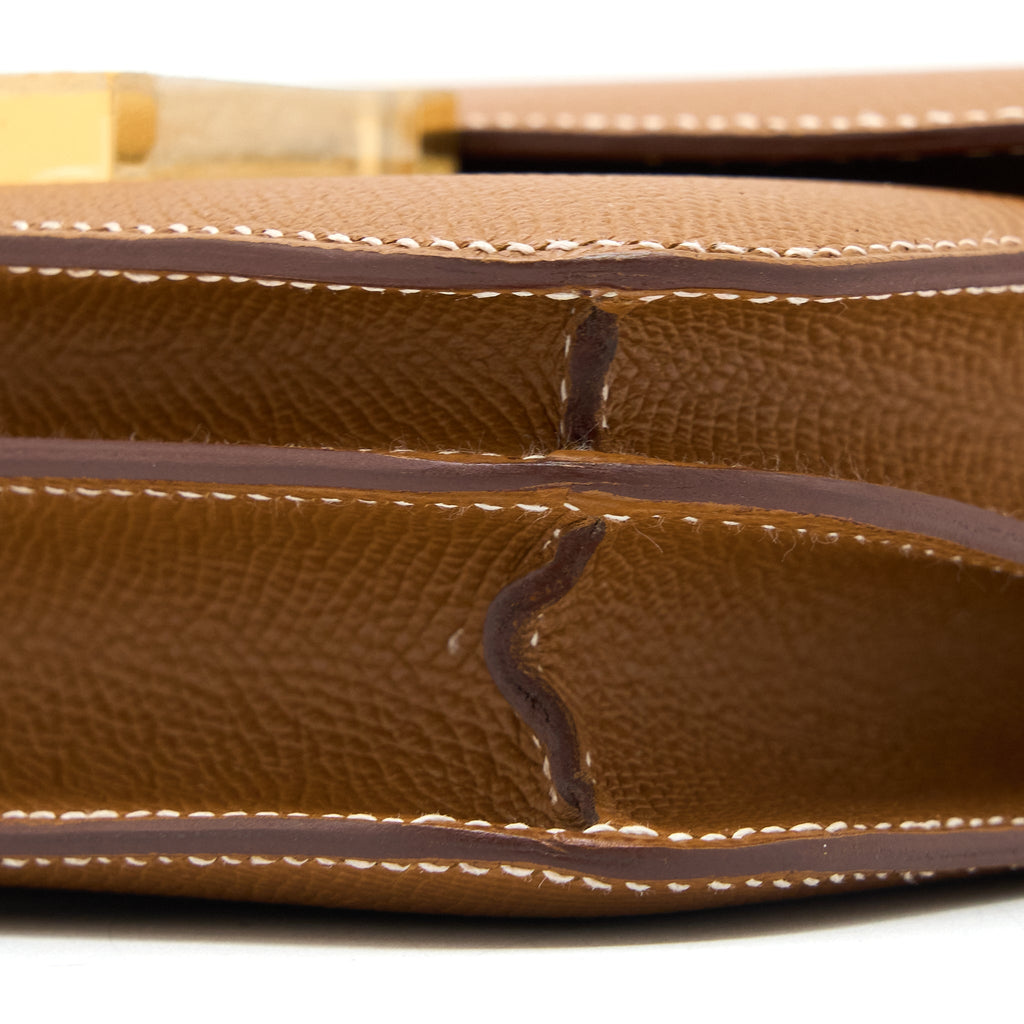 Hermes Constance Mini Epsom Gold GHW (New Version)