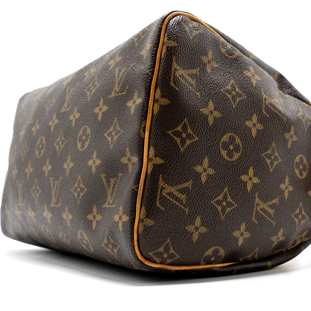 LOUIS VUITTON SPEEDY 30 MONOGRAM CANVAS GHW