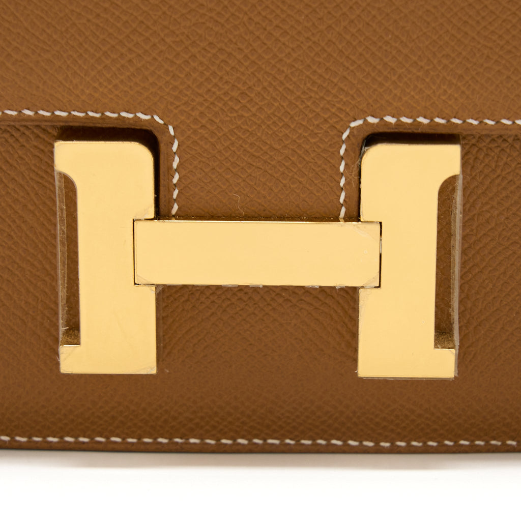 Hermes Constance Mini Epsom Gold GHW (New Version)
