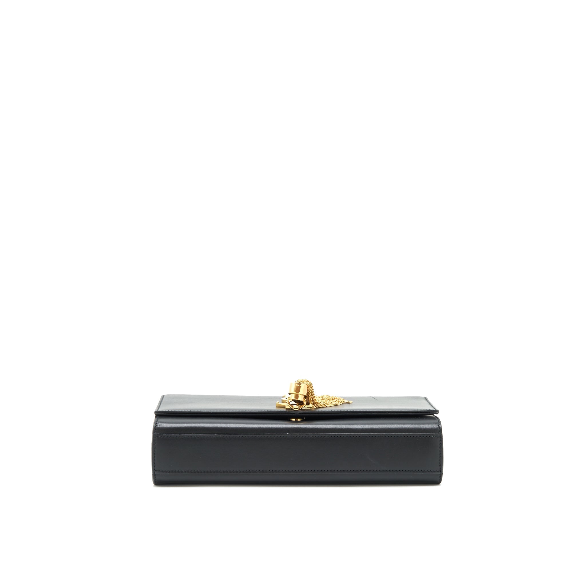SAINT LAURENT MEDIUM KATE BAG TASSEL BLACK GHW