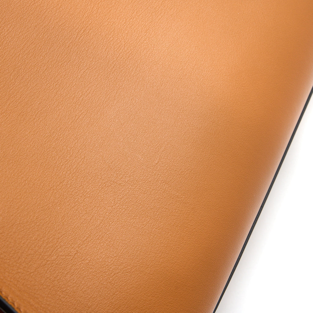 FENDI MEDIUM PEEKABOO BAG CALFSKIN CARAMEL GHW