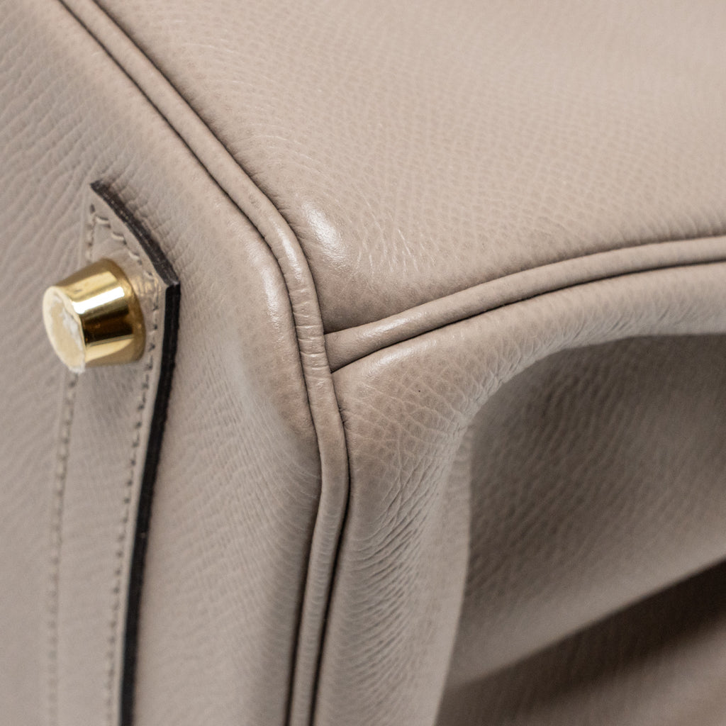 HERMES BIRKIN 30 EPSOM M8 GRIS ASPHALT GHW