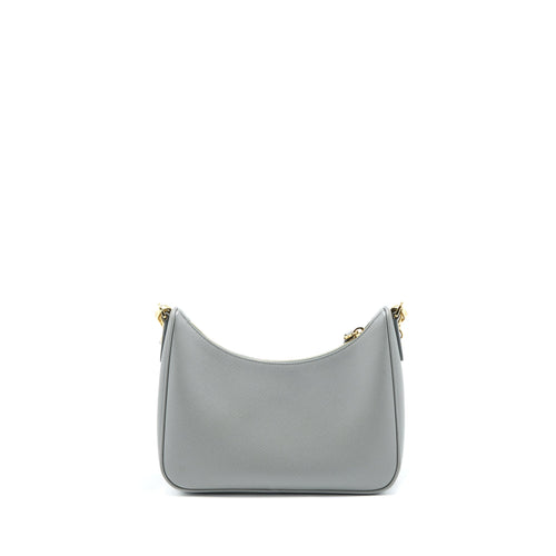 PRADA RE-EDITION 2005 SAFFIANO GREY GHW