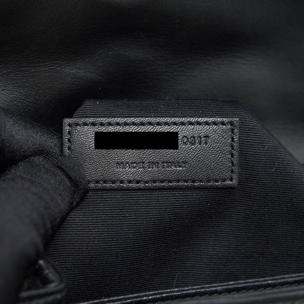SAINT LAURENT LOU LOU TOY BAG BLACK SHW