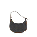 CELINE AVA BAG IN TRIOMPHE CANVAS AND CALFSKIN TAN