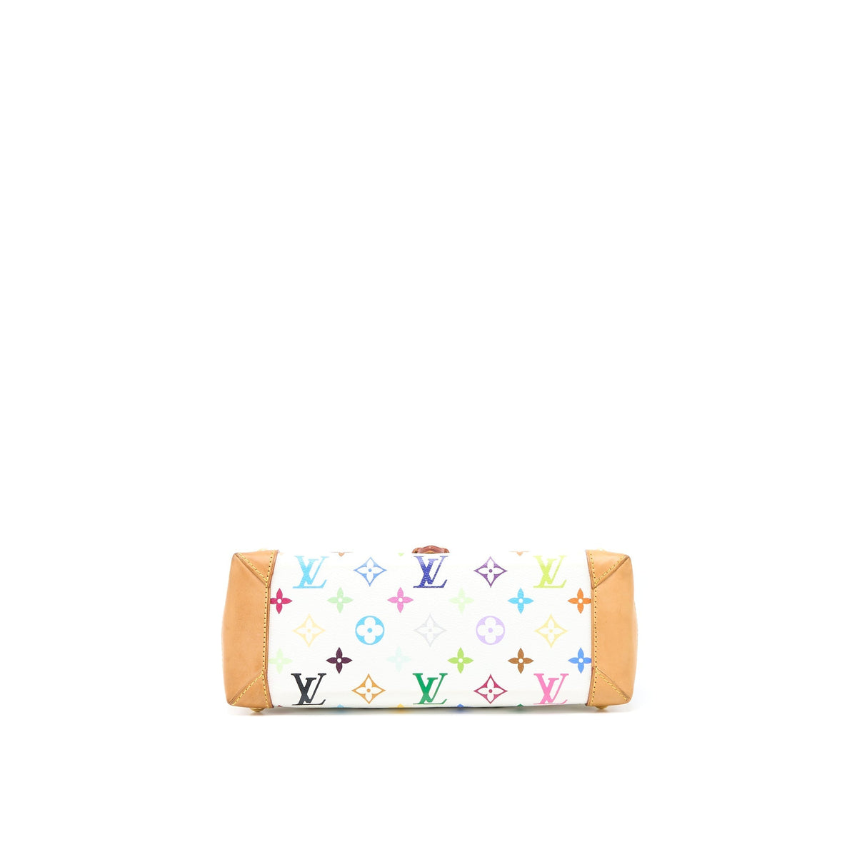 LOUIS VUITTON VINTAGE ELIZA SHOULDER BAG WHITE/MULTICOLOUR GHW
