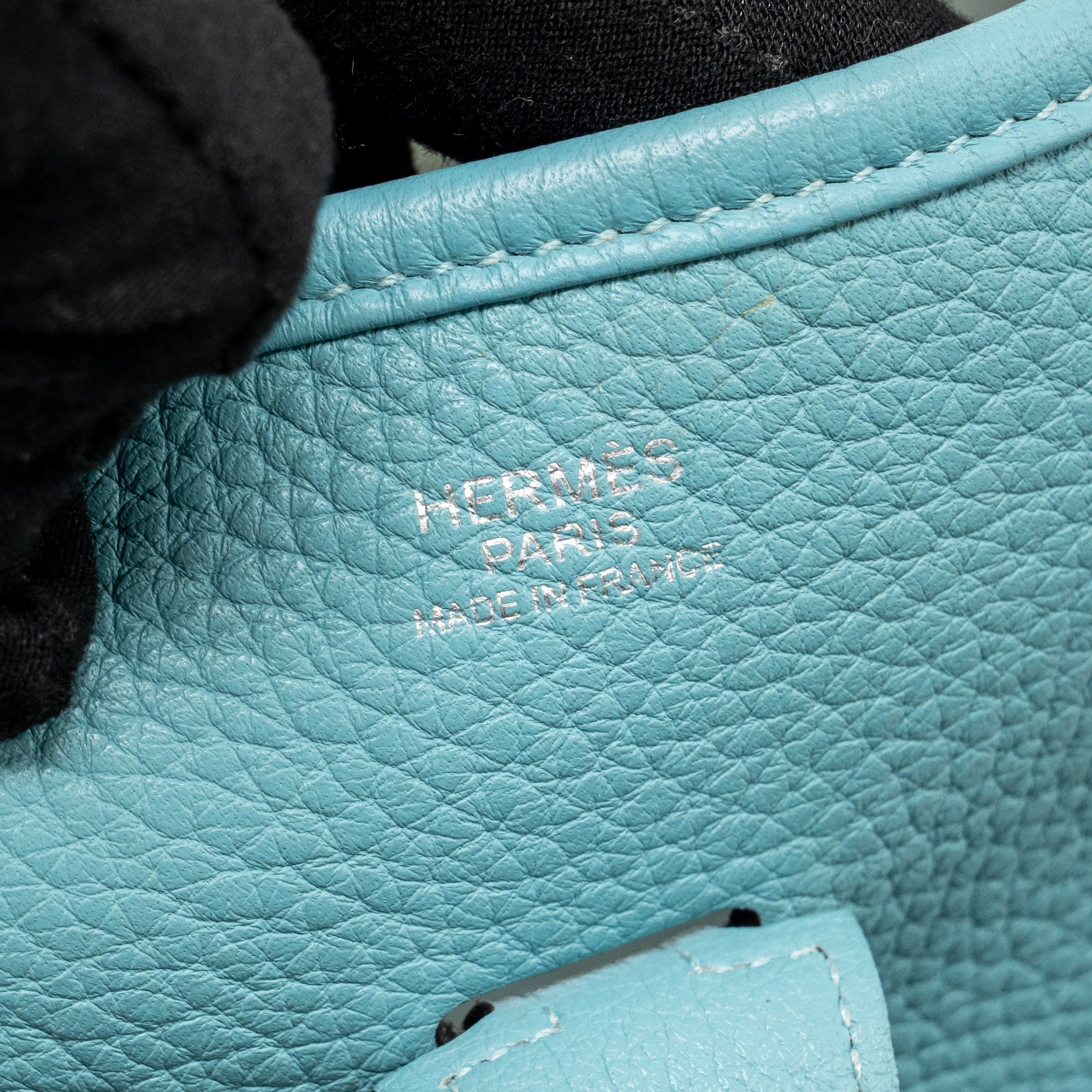 HERMES EVELYNE 29 CLEMENCE BLUE ATOLL SHW