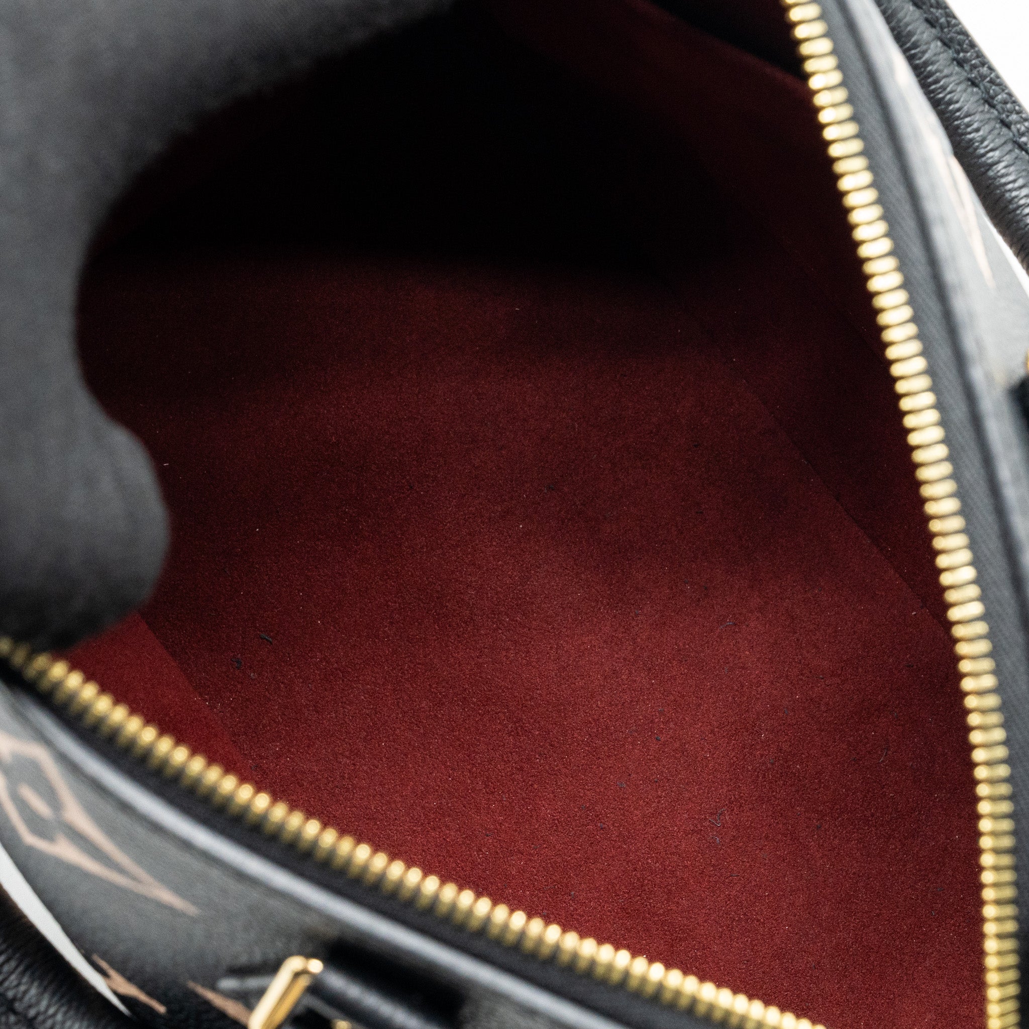 LOUIS VUITTON SPEEDY BANDOULIERE 25 BICOLOUR MONOGRAM EMPREINTE BLACK/MULTICOLOUR GHW