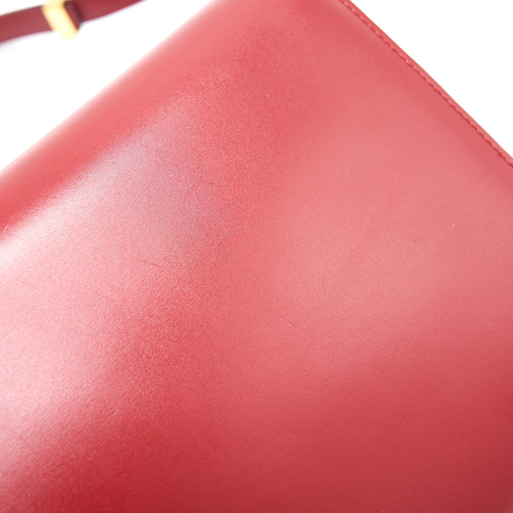 CELINE MEDIUM CLASSIC BAG RED WITH GHW