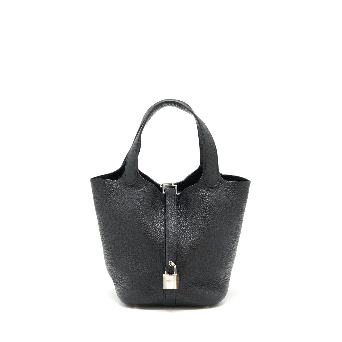Hermes picotin 18 Lock bag black SHW