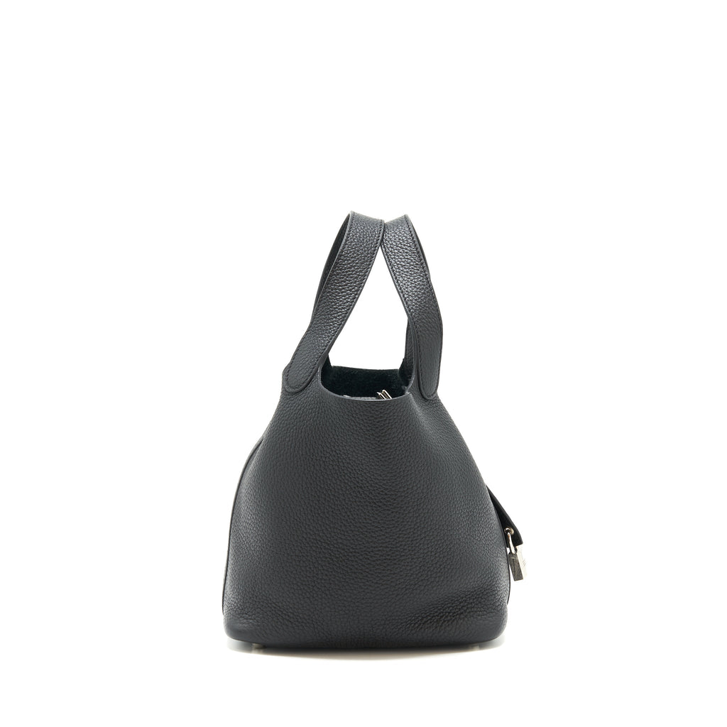 Hermes picotin 18 Lock bag black SHW