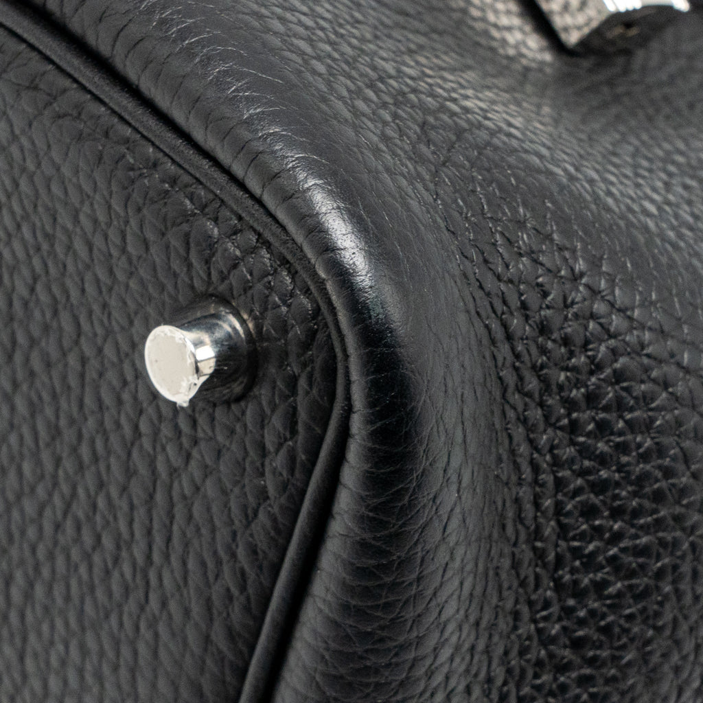 HERMES PICOTIN 18 LOCK BAG CLEMENCE BLACK SHW