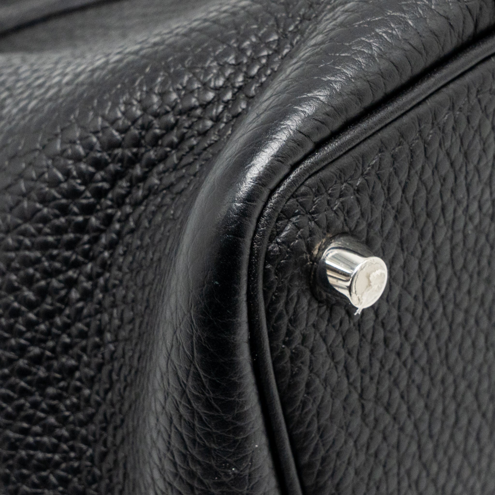 HERMES PICOTIN 18 LOCK BAG CLEMENCE BLACK SHW