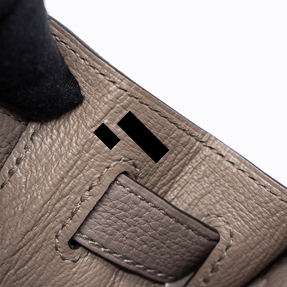 Hermes Kelly 28 Togo M8 Gris Asphalte GHW