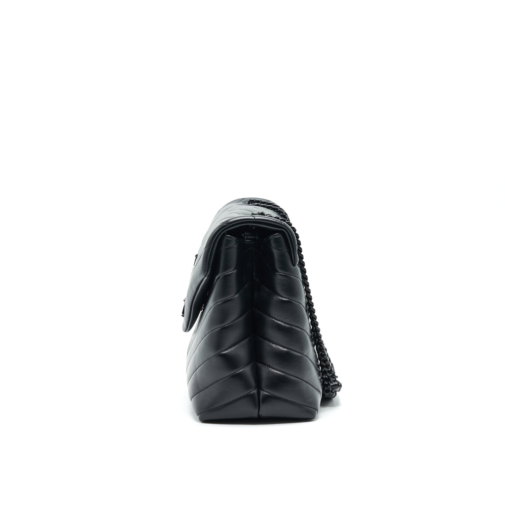 SAINT LAURENT / YSL MEDIUM LOU LOU BAG SO BLACK