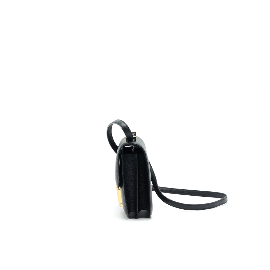 Hermes Constance Mini Epsom Black GHW