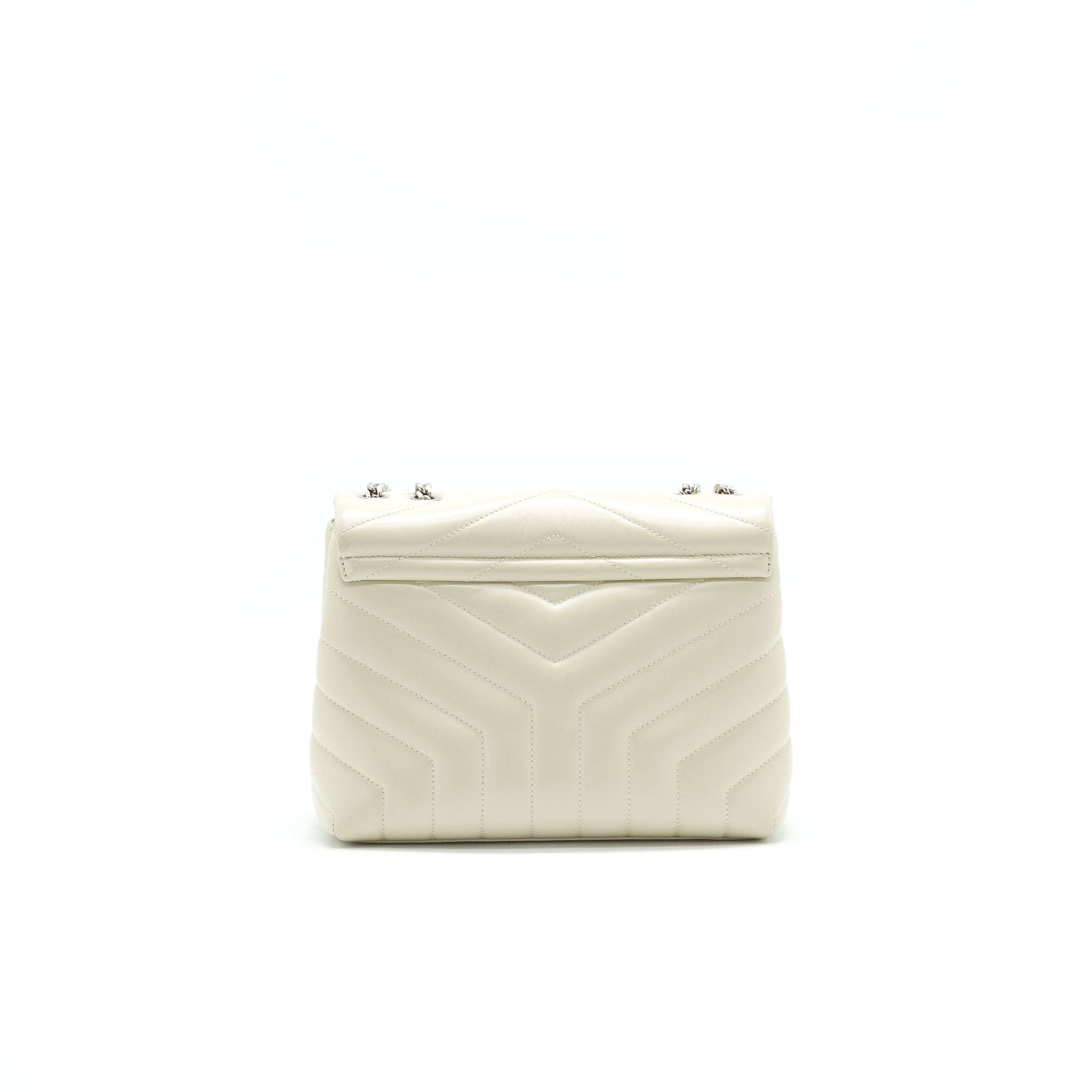 SAINT LAURENT SMALL LOU LOU BAG BEIGE