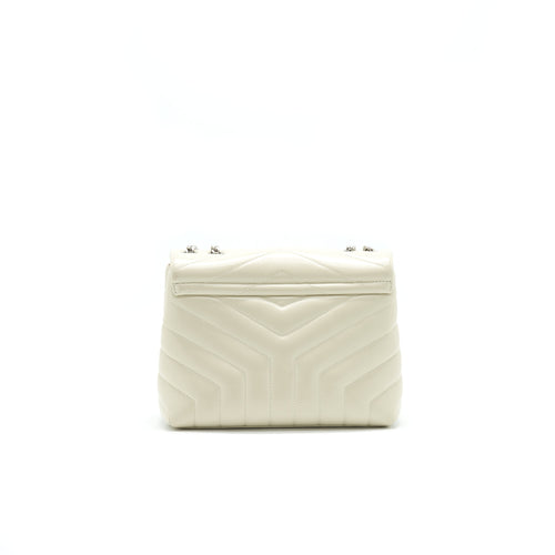 SAINT LAURENT SMALL LOU LOU BAG BEIGE