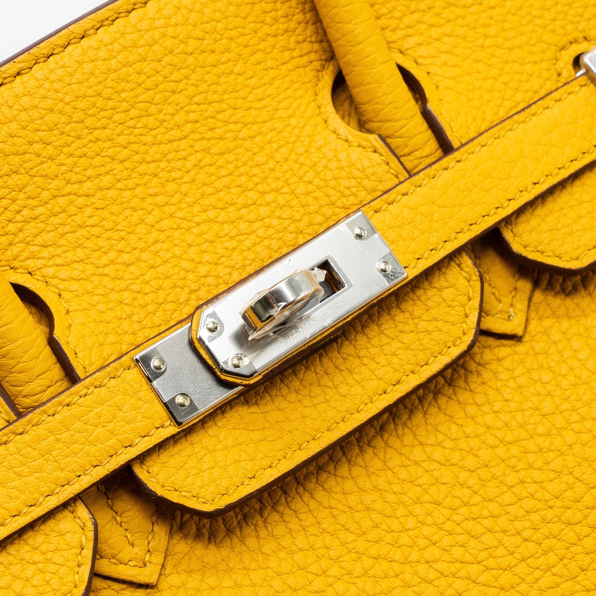 HERMES BIRKIN 25 TOGO JAUNE AMBRE SHW