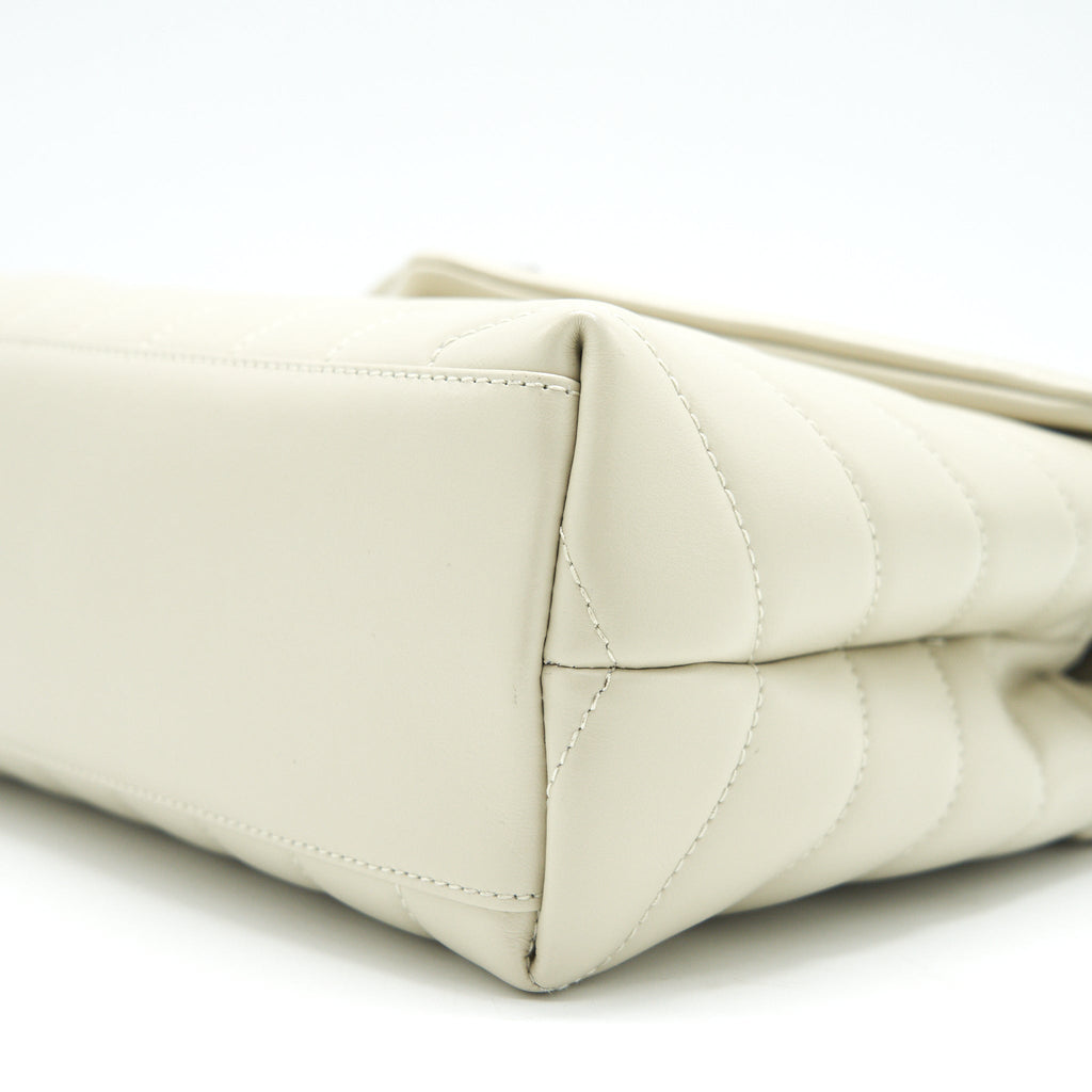 SAINT LAURENT SMALL LOU LOU BAG BEIGE