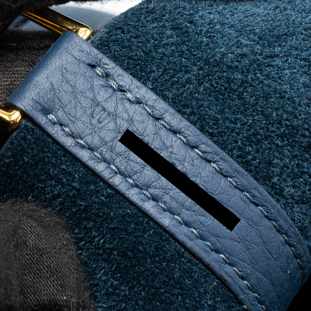 HERMES PICOTIN 18 LOCK BAG CLEMENCE BLEU DE PRUSSE GHW