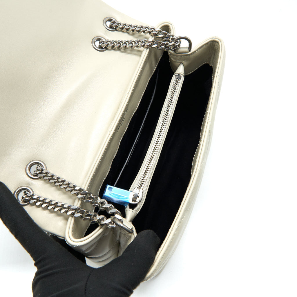 SAINT LAURENT SMALL LOU LOU BAG BEIGE