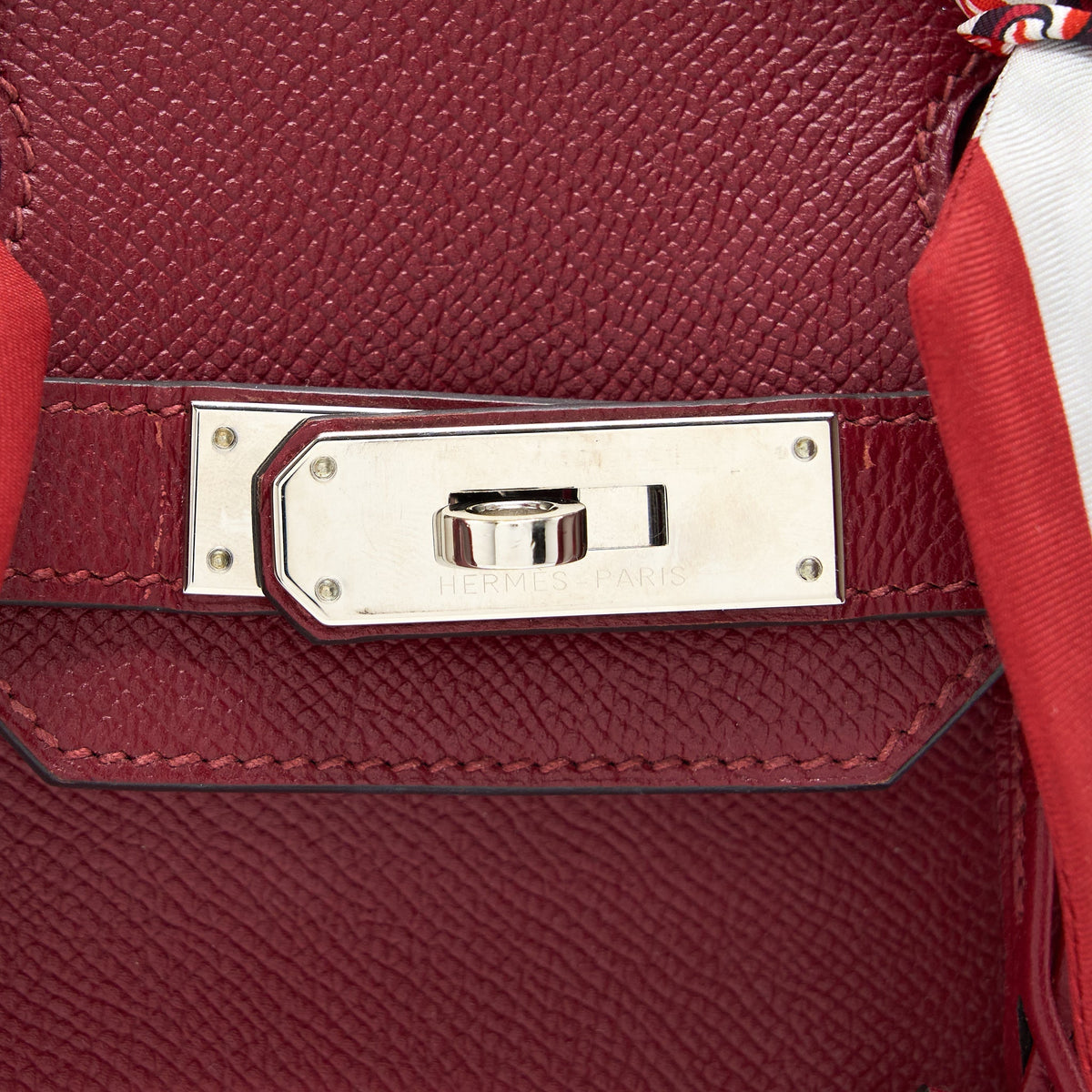 Hermes Birkin 30 Epsom K1 Rouge Grenat SHW