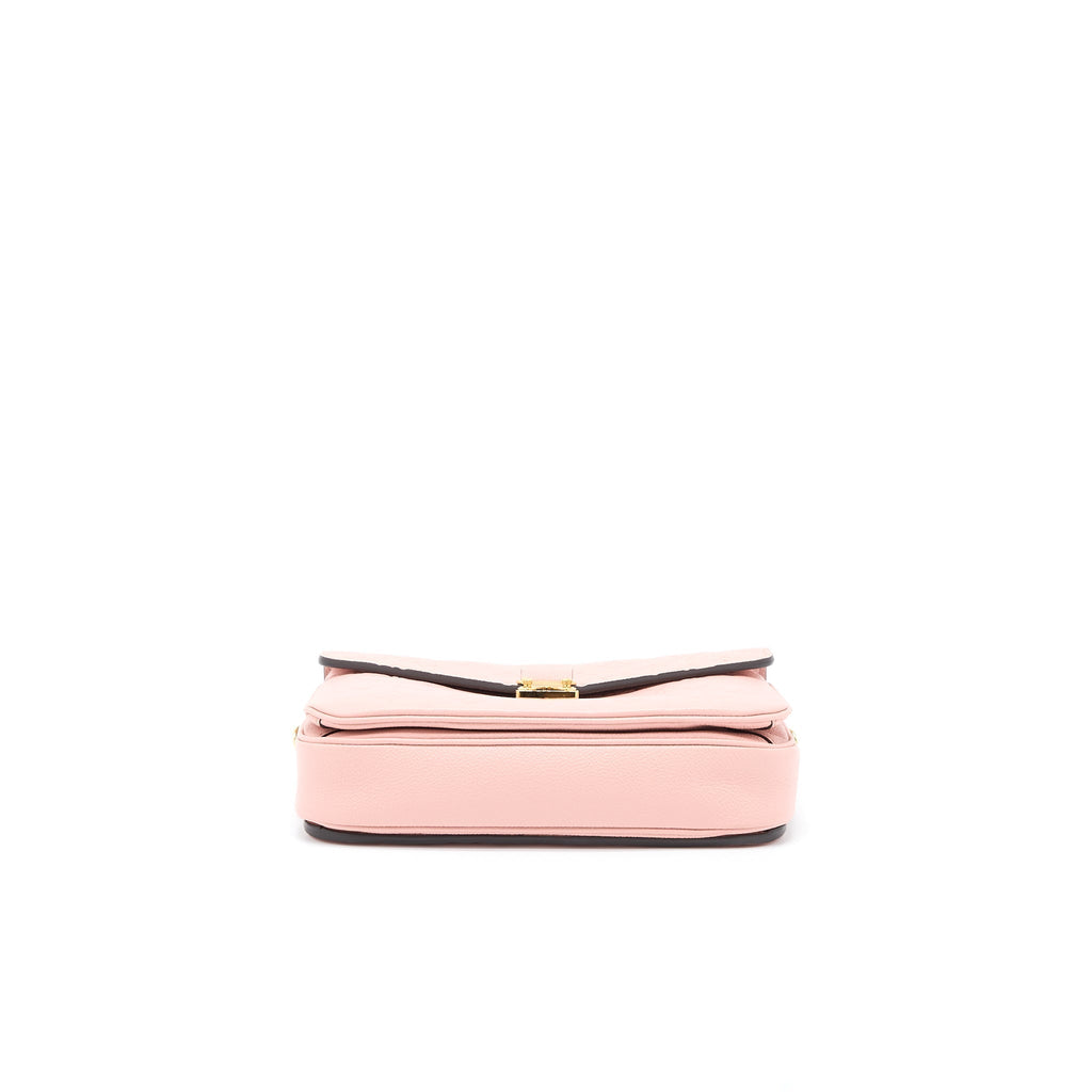 LOUIS VUITTON POCHETTE MÉTIS MONOGRAM EMPREINTE PINK GHW