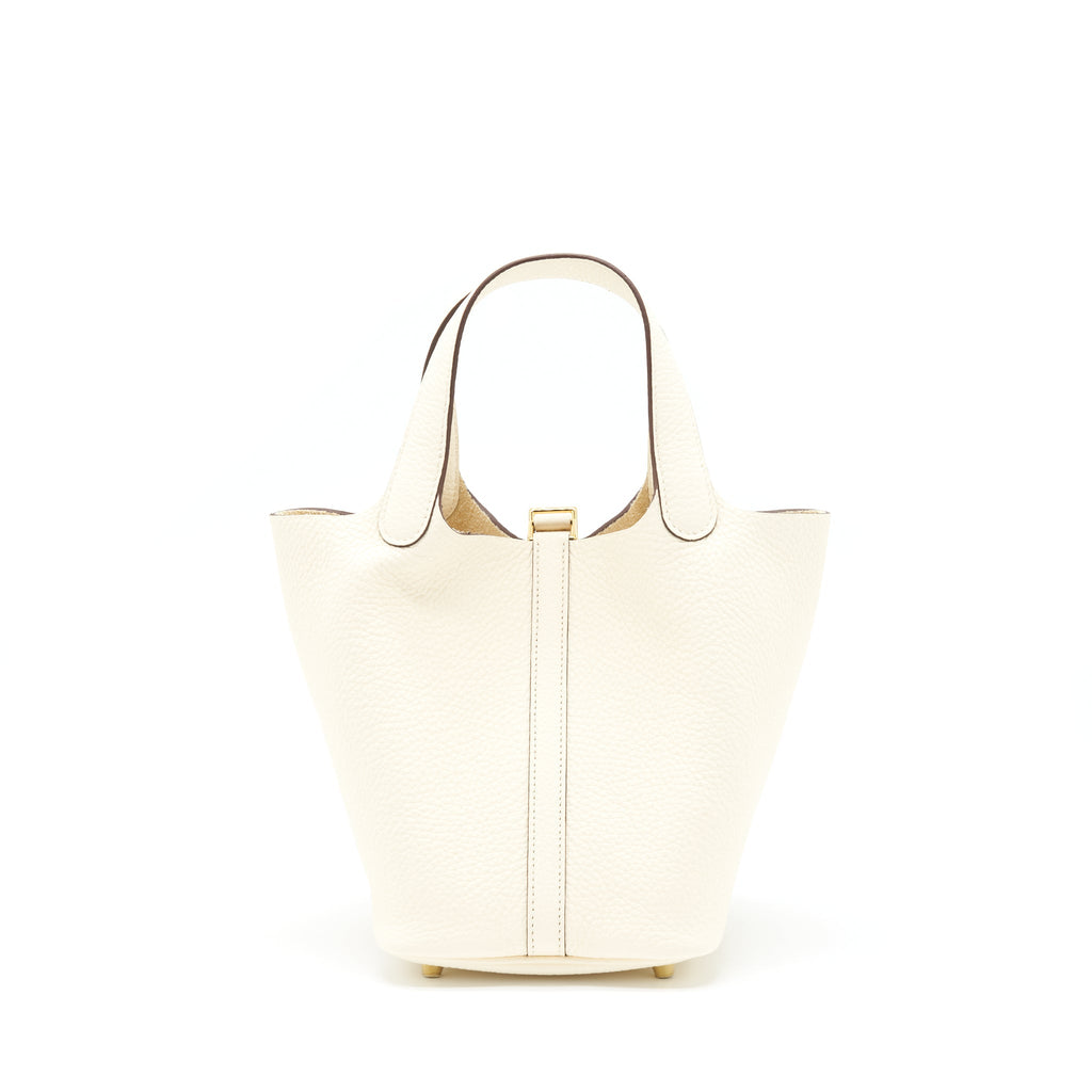 HERMES PICOTIN 18 LOCK BAG CLEMENCE NATA GHW