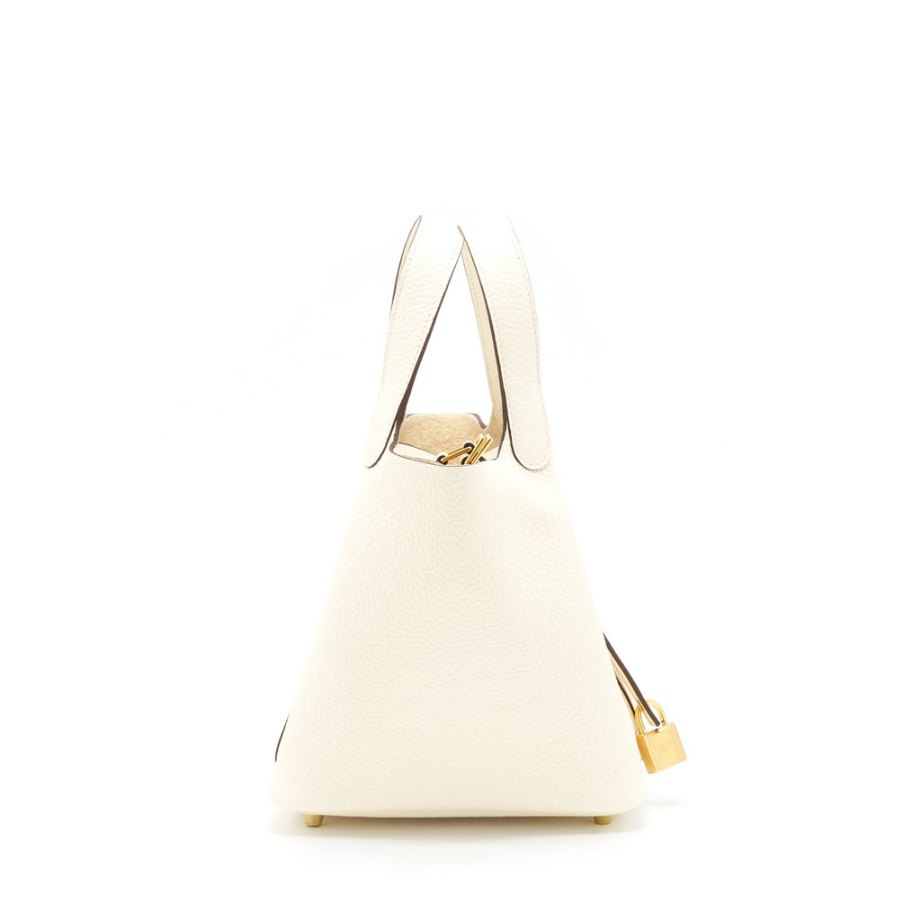 HERMES PICOTIN 18 LOCK BAG CLEMENCE NATA GHW